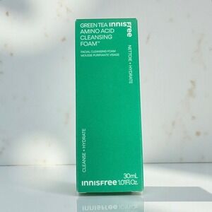 Innisfree Green Tea Amino Acid Cleansing Foam 30ml 101 Fl Oz Facial Cleanser New